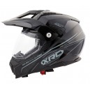 Enduro helma XRC Dual Alpiner black/light grey